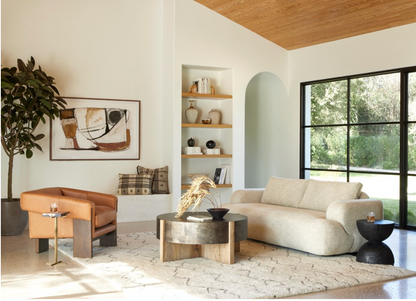 Kincaid 35" Top Grain Leather Occasional Chair - Palermo Cognac