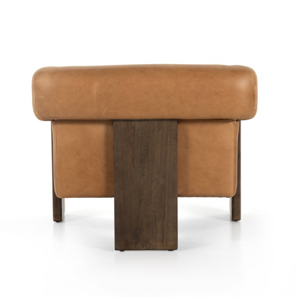 Kincaid 35" Top Grain Leather Occasional Chair - Palermo Cognac