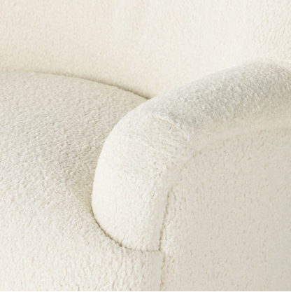 Kabir 35" Swivel Chair - Natural