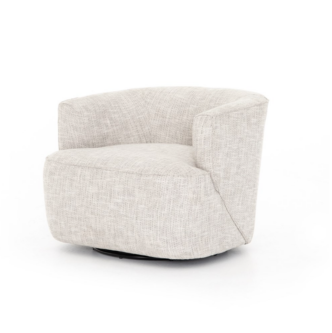 Kaelyn 34" Swivel Chair - Performance Dove