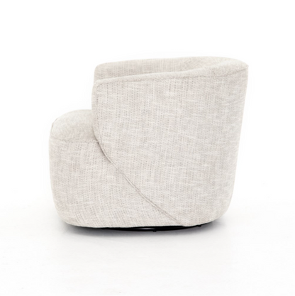 Kaelyn 34" Swivel Chair - Performance Dove