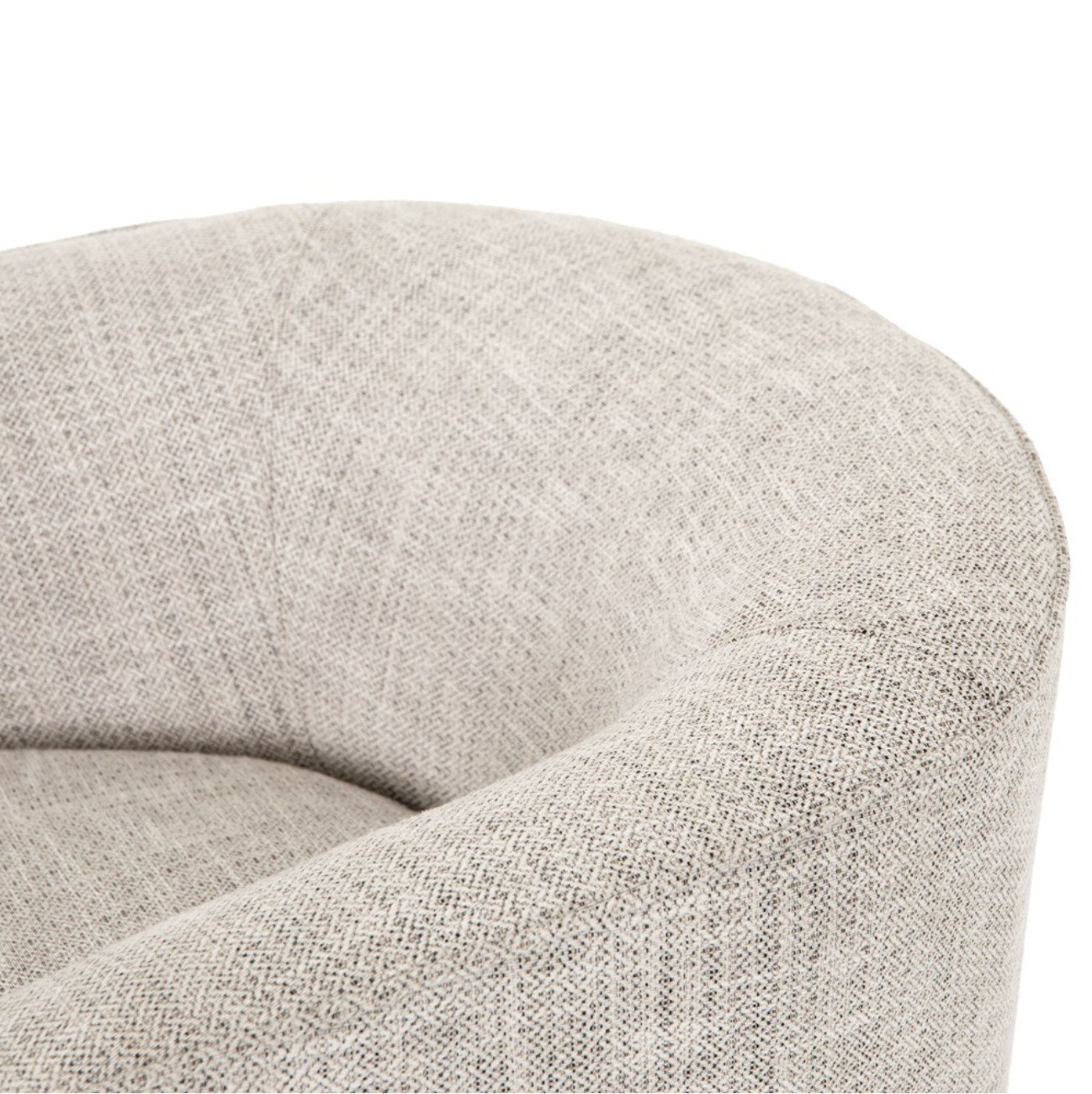Kaelyn 34" Swivel Chair - Performance Dove