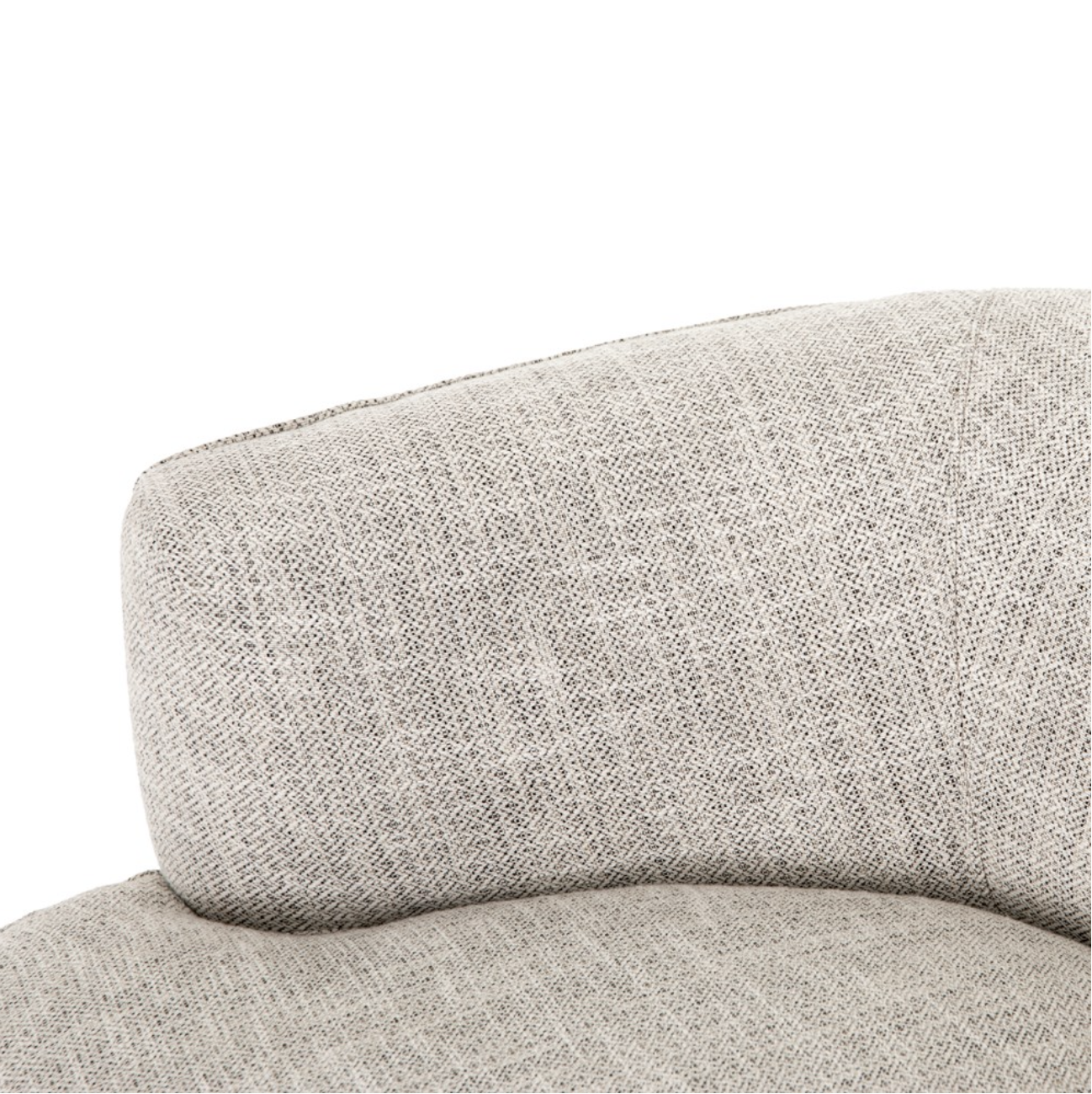 Kaelyn 34" Swivel Chair - Performance Dove