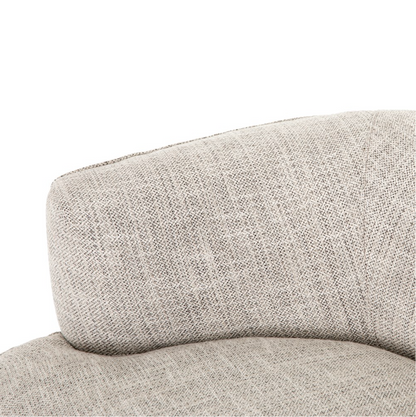 Kaelyn 34" Swivel Chair - Performance Dove