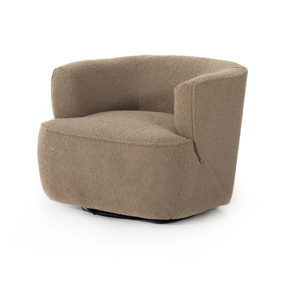 Kaelyn 34" Swivel Chair - Camel