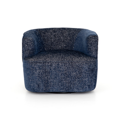 Kaelyn 34" Swivel Chair - Performance Azure
