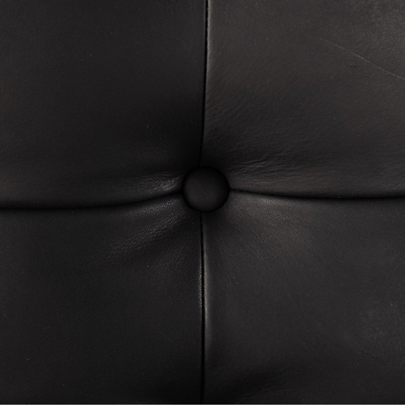 Zara 30" Top Grain Leather Occasional Chair - Black
