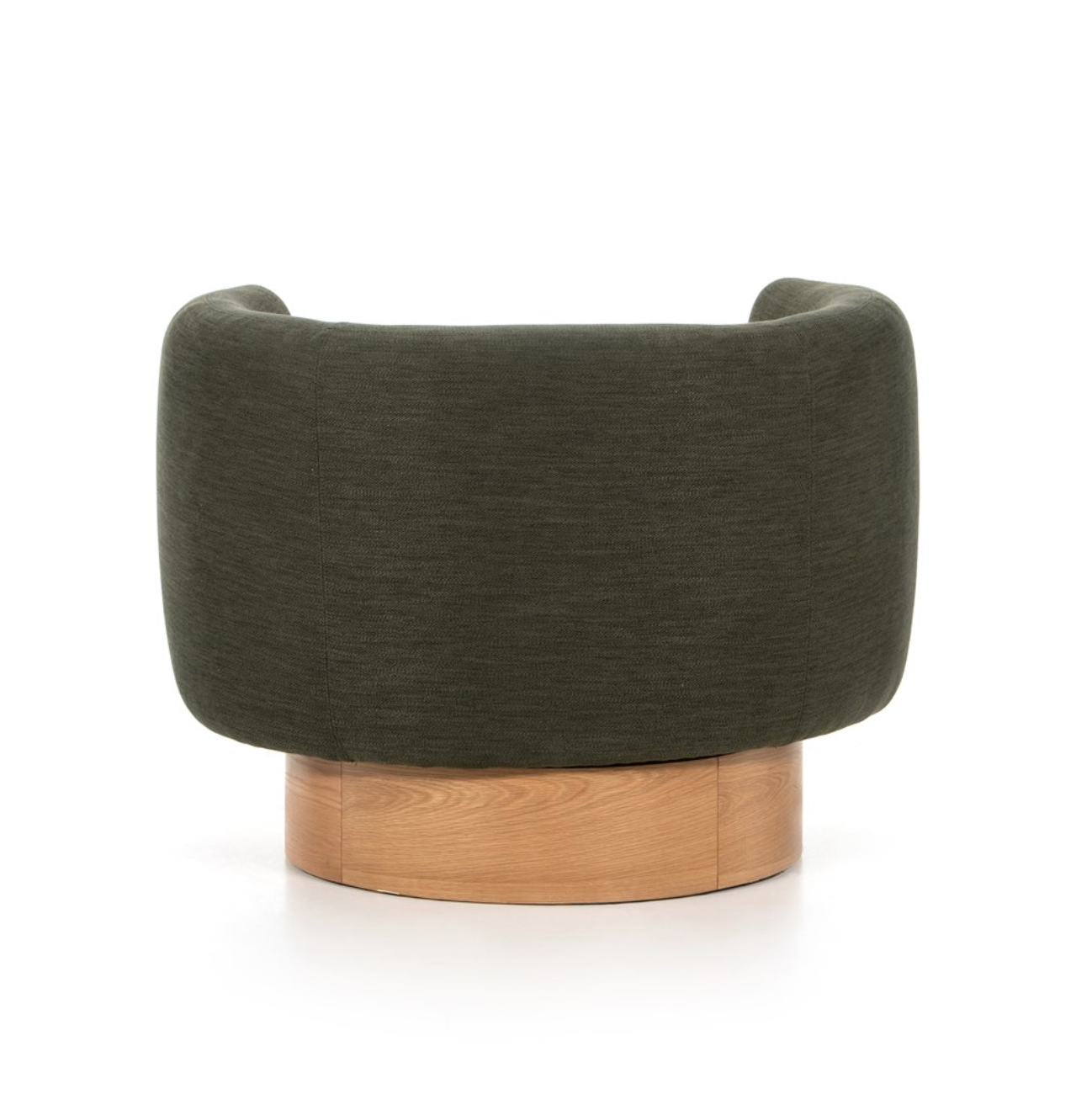 Zenobia 39" Swivel Chair - Moss