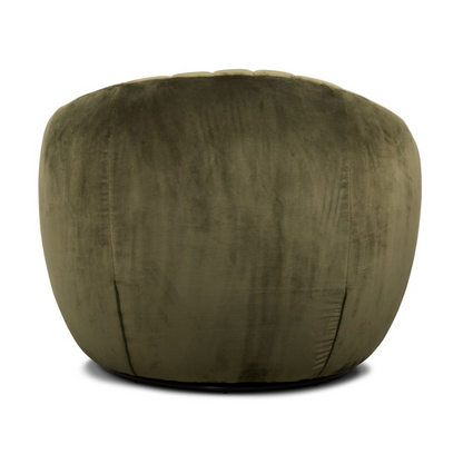 Clementine 35" Swivel Chair - Olive