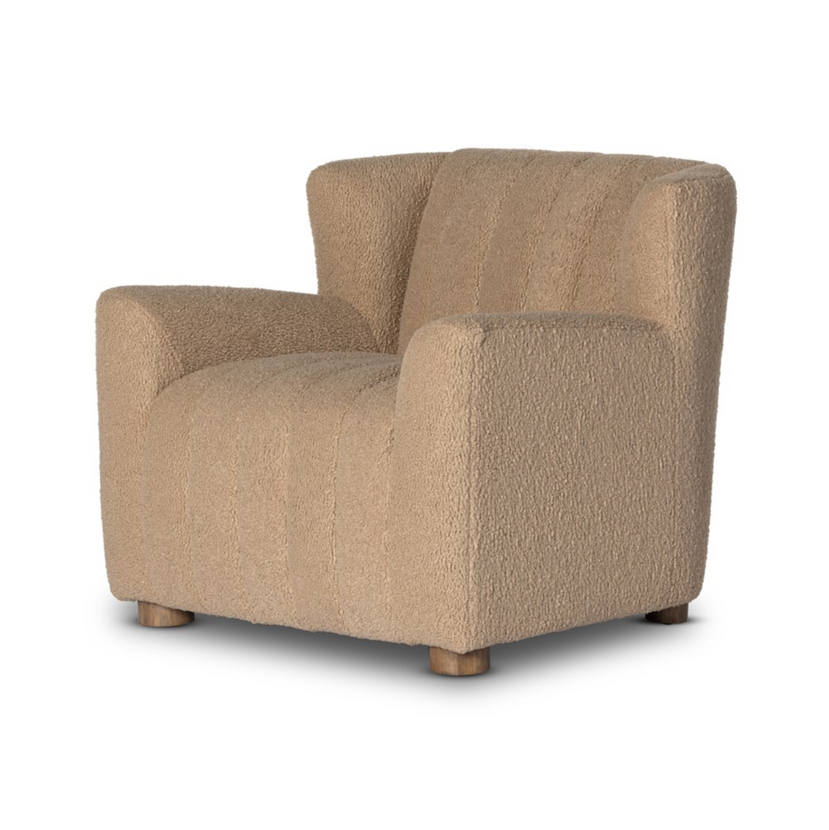 Ellorie 33" Occasional Chair - Sheepskin Camel