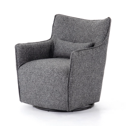 Kimbery 29" Swivel Chair - Charocal