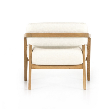 Dasha 29" Accent Chair - Performance White