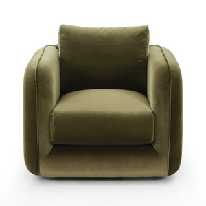 Maliki 36" Swivel Chair - Surrey Olive