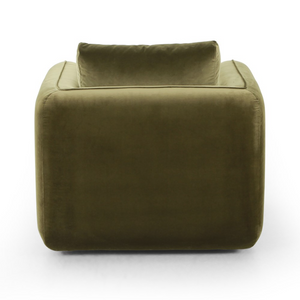 Maliki 36" Swivel Chair - Surrey Olive