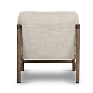 Diane 28" Armless Occasional Chair - Performance Taupe