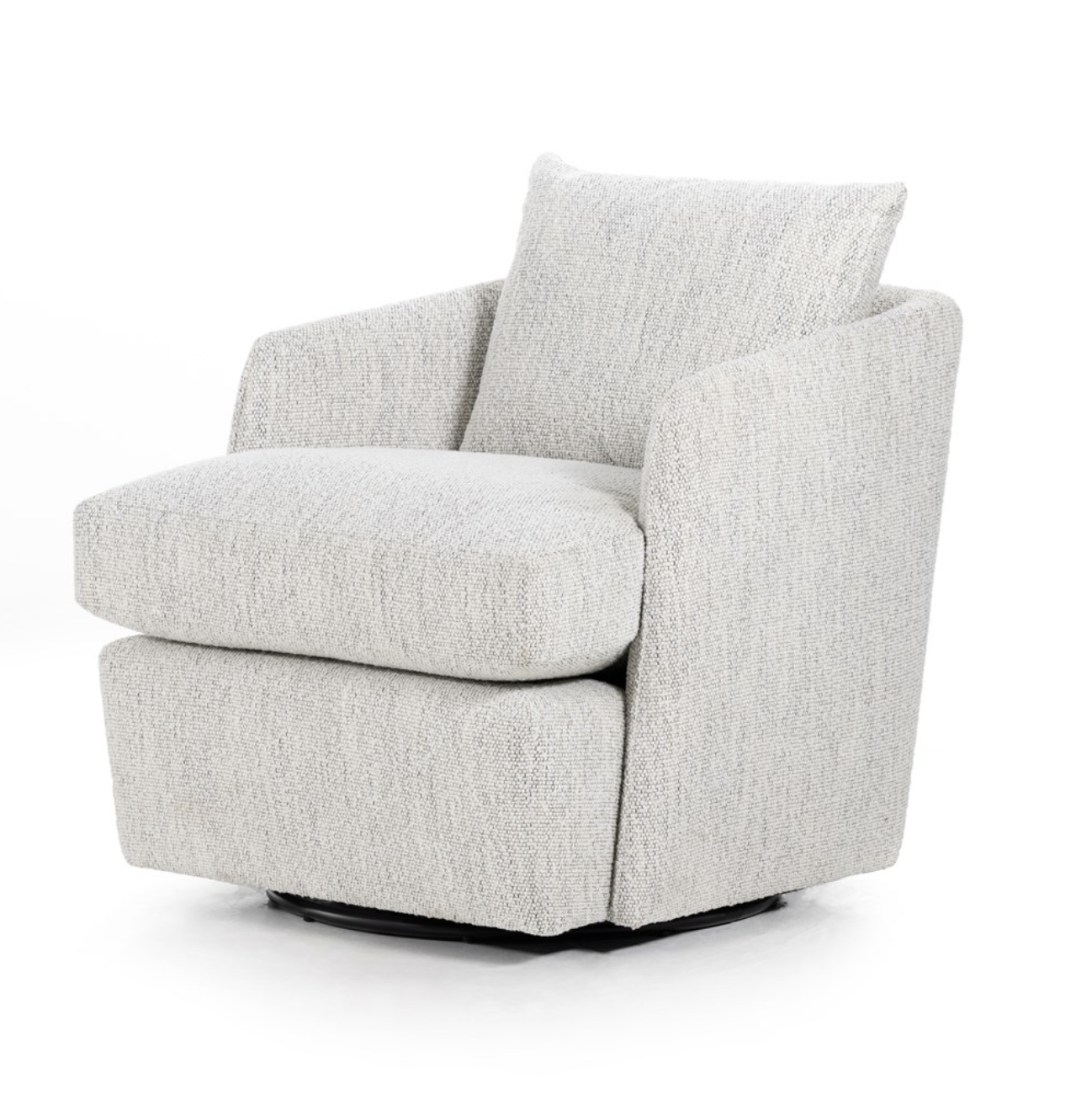 Winifred 28" Swivel Chair - Performance Cotton