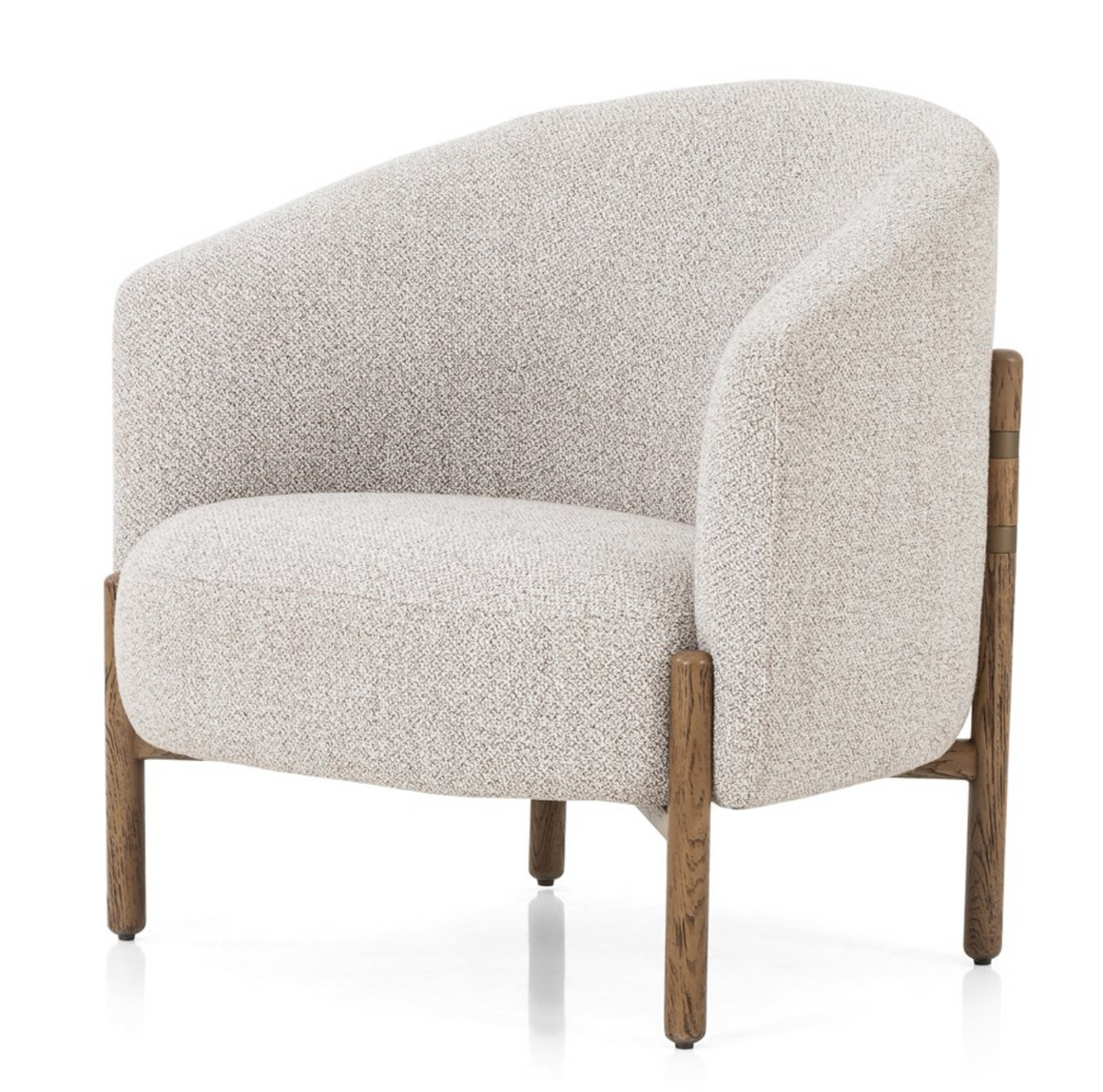 Eleyana 33" Occasional Chair - Performance Stone