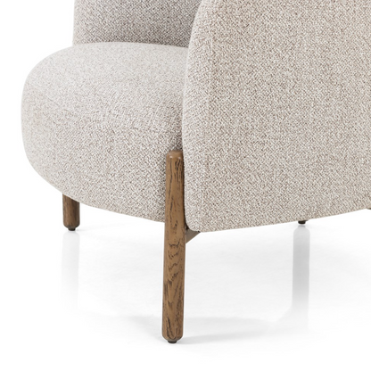 Eleyana 33" Occasional Chair - Performance Stone