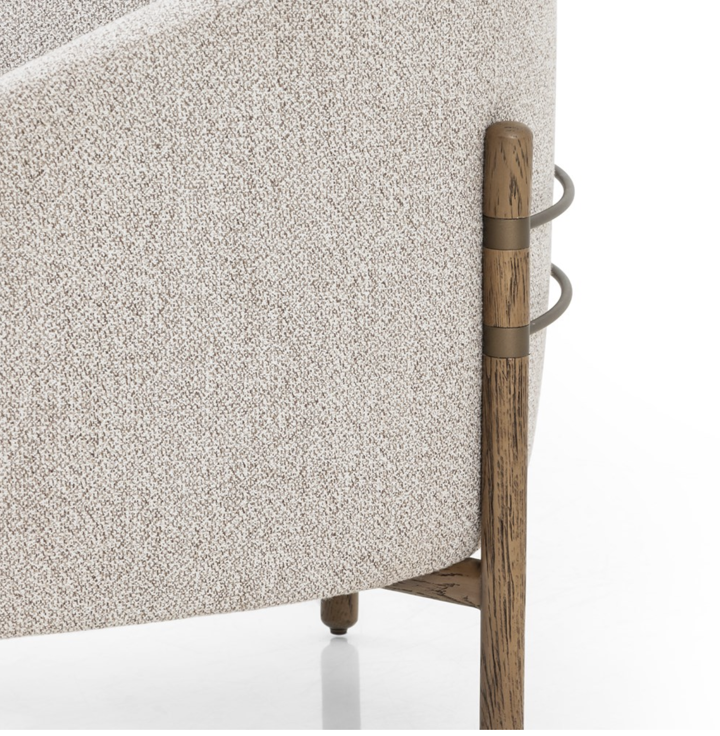 Eleyana 33" Occasional Chair - Performance Stone