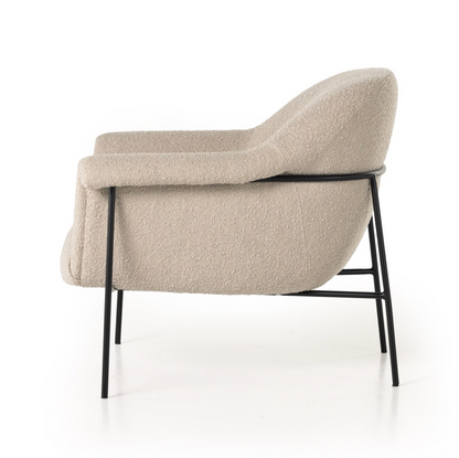 Sawyer 35" Accent Chair - Performance Knoll Sand