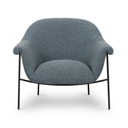 Sawyer 35" Accent Chair - Performance Knoll Sky