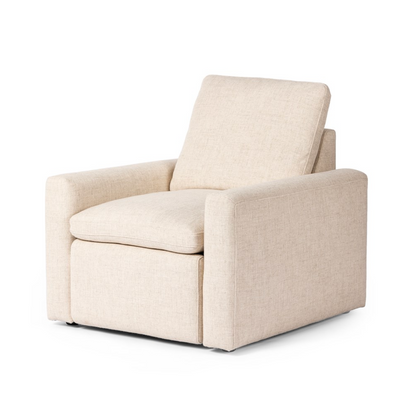 Sammie 34" Power Recliner - Performance Natural