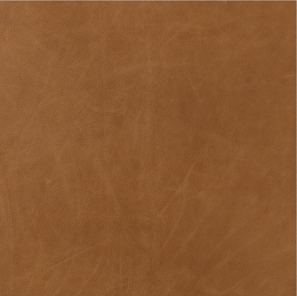 Regina 32" Top Grain Leather Swivel Chair - Cognac