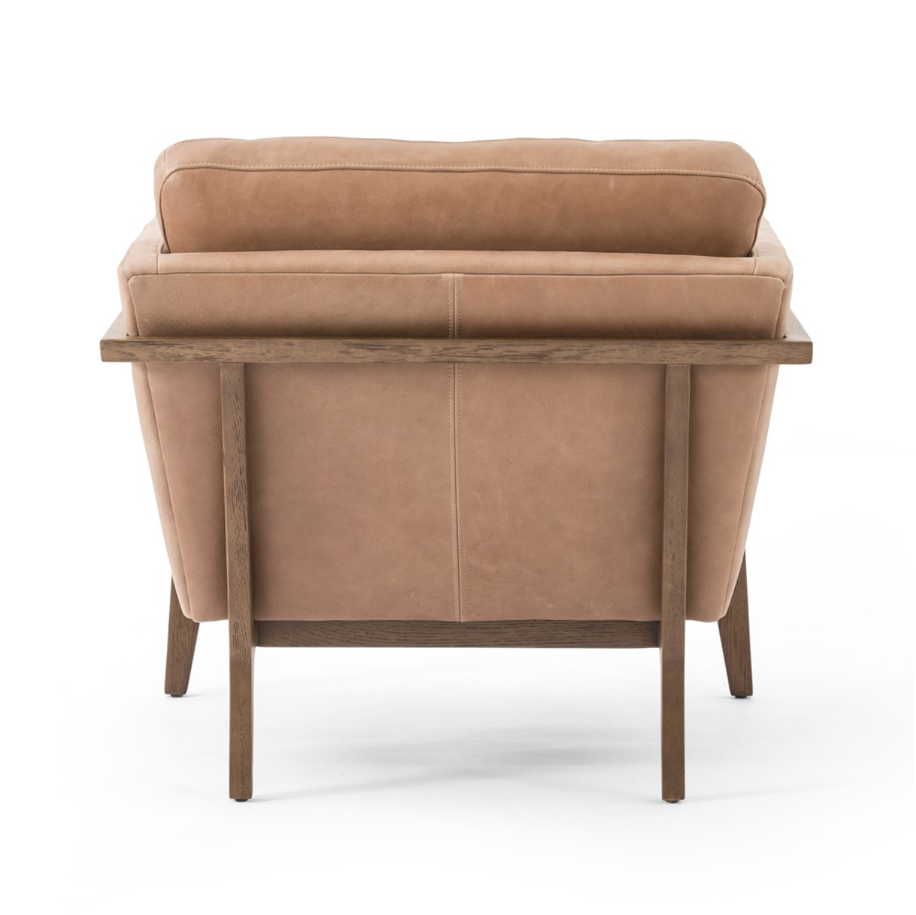 Daniel 32" Top Grain Leather Occasional Chair - Palermo Drift