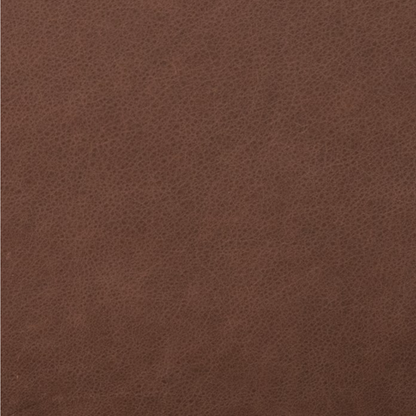 Micha 30" Top Grain Leather Occasional Chair - Brickhouse Brown + Ash