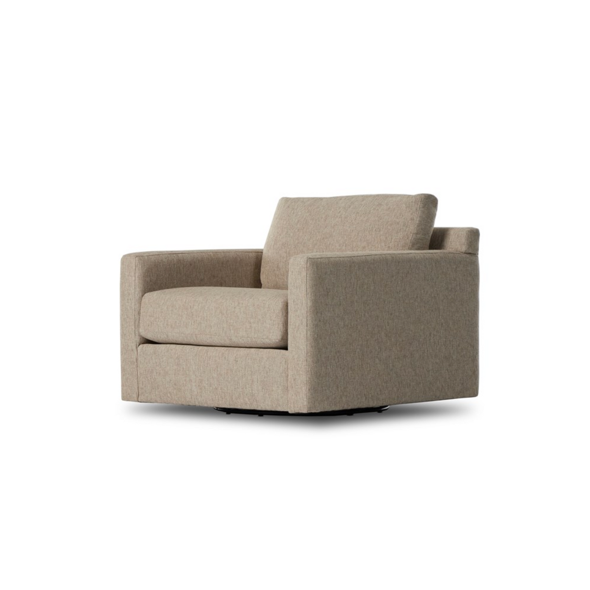 Bernadette 39" Swivel Chair - Performance Delta Sand