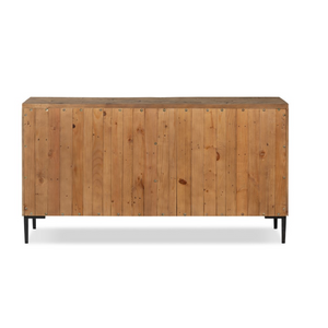 Willow 58" 6 Drawer Dresser - Rustic Sadlewood