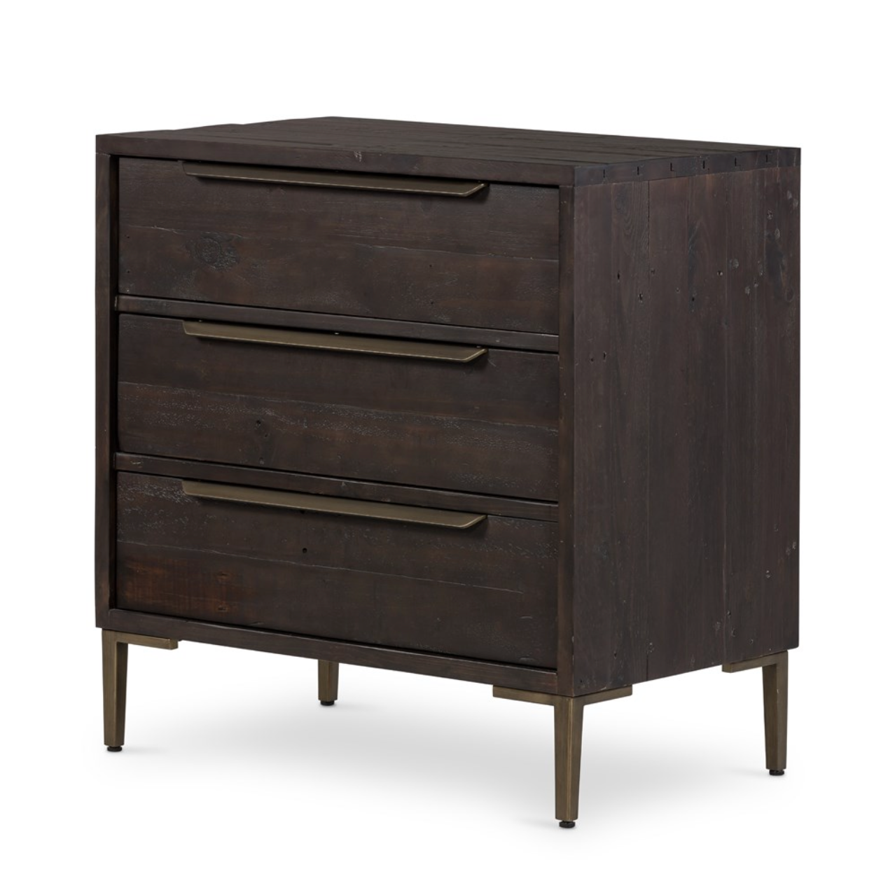 Willow 30" 3 Drawer Dresser - Dark Carbon