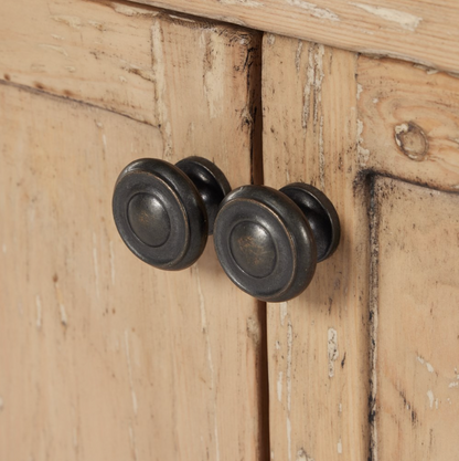 Vesper 92" Media Console Table - Aged Light Pine