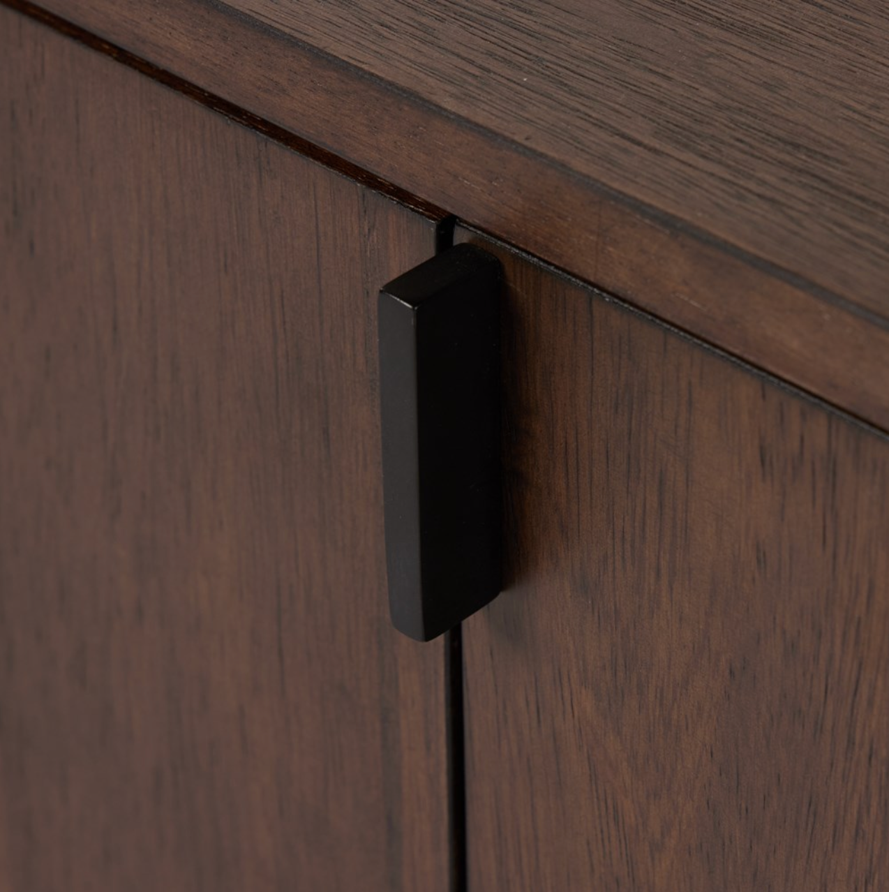 Valor 81" Media Console Table - Chestnut Parawood