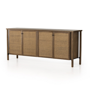 Liezel 74" Sideboard - Taupe Cane