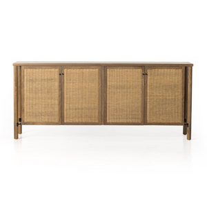 Liezel 74" Sideboard - Taupe Cane