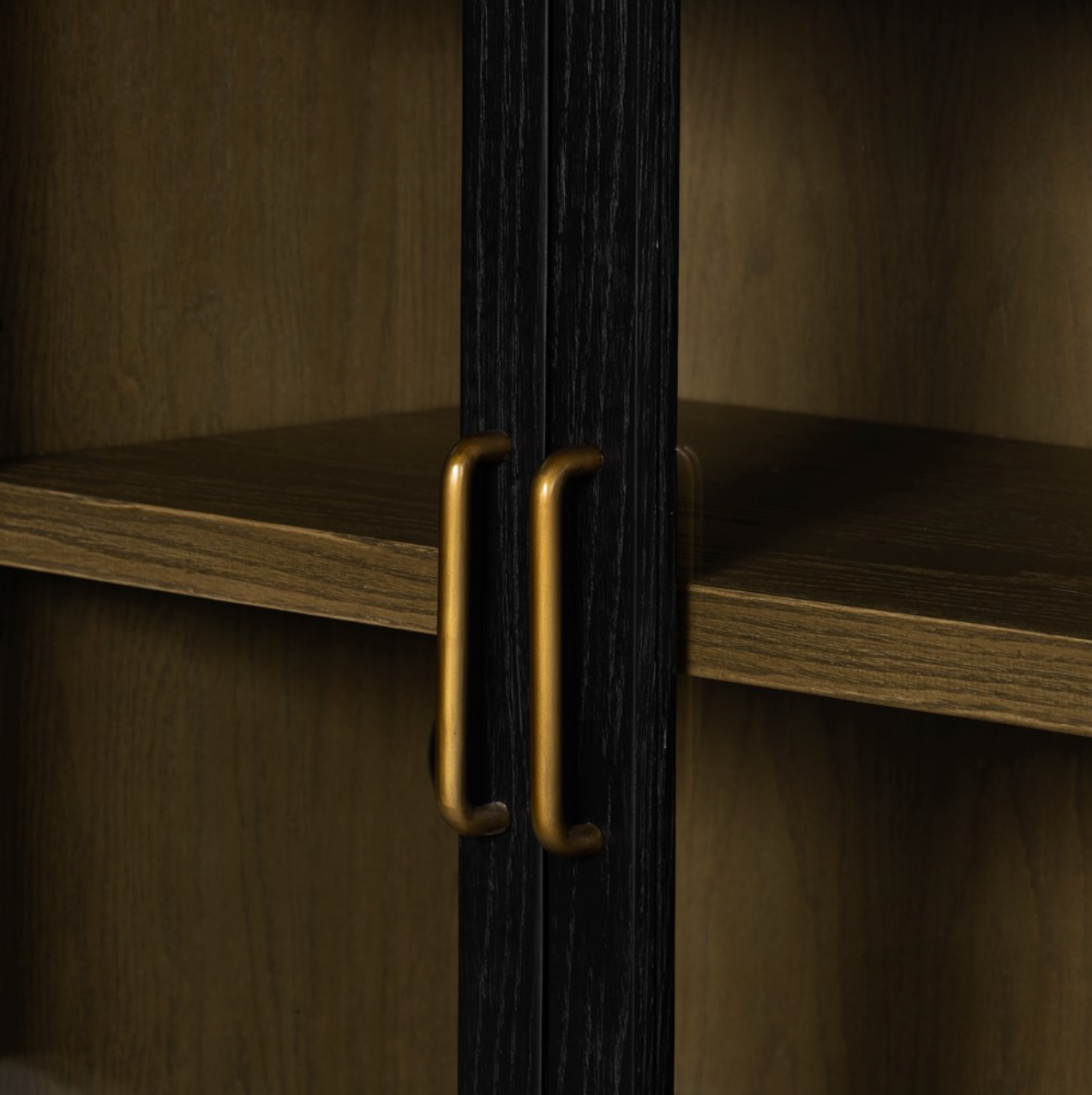 Karina 82" 4 Door Sideboard - Drifted Matte Black