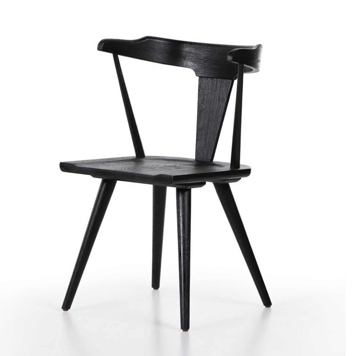 Lippman 20" Dining Chair - Black Oak