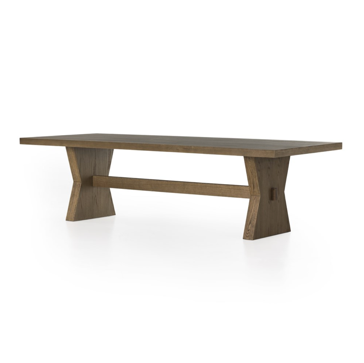 Hanley 108" Dining Table - Drifted Oak
