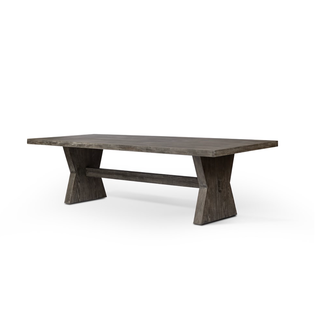 Hanley 108" Dining Table - Burnt Oak