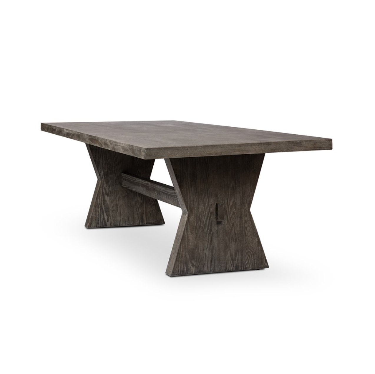 Hanley 108" Dining Table - Burnt Oak