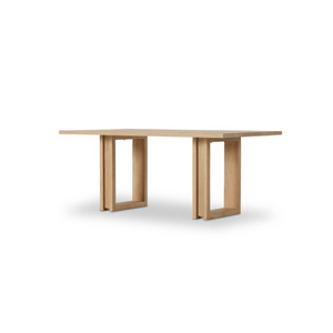 Cordell 72" Mango Wood Dining Table - Light Natural