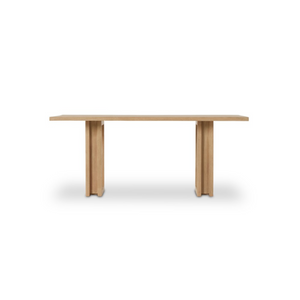 Cordell 72" Mango Wood Dining Table - Light Natural
