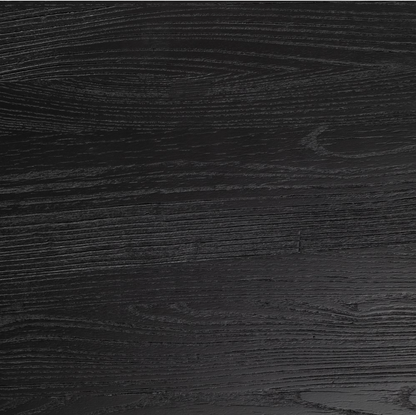 Halston 60" Round Reclaimed Elm Dining Table - Ebony