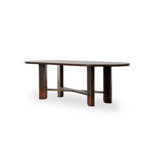 San Marco 96" Oval Dining Table - Distressed