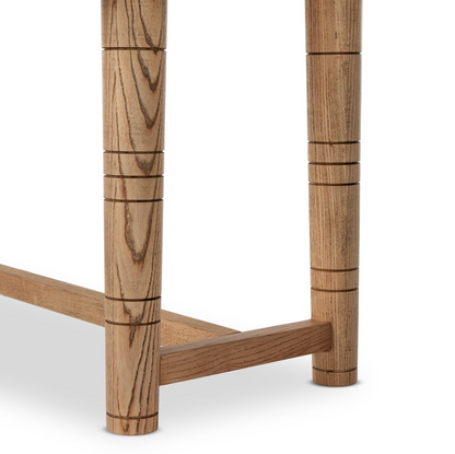 Padova 94" Console Table - Toasted Ash