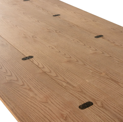 Padova 94" Console Table - Toasted Ash