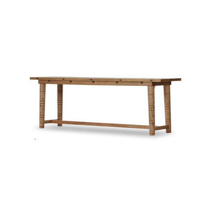 Padova 94" Console Table - Toasted Ash