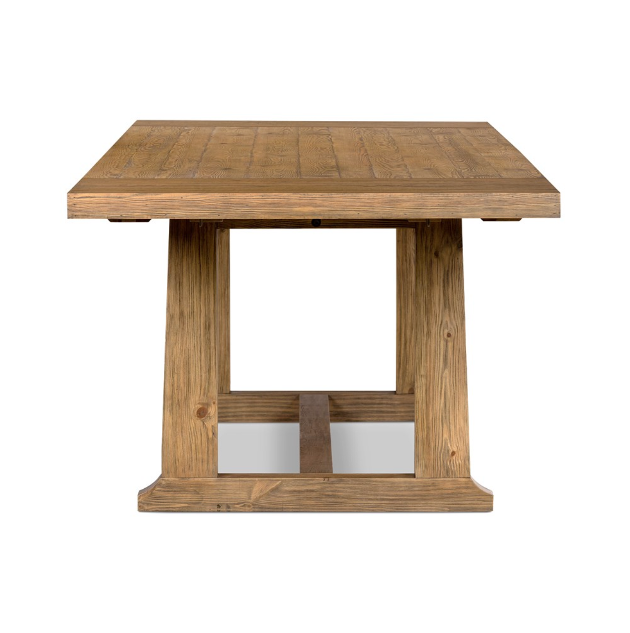 Verona 120" Dining Table - Honey Pine