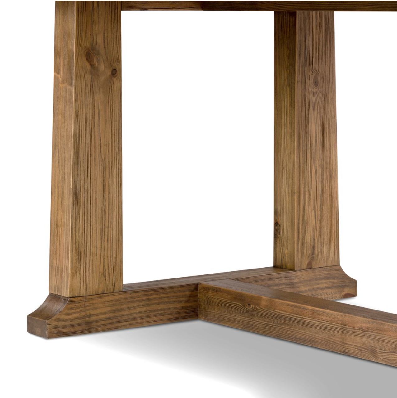 Verona 120" Dining Table - Honey Pine